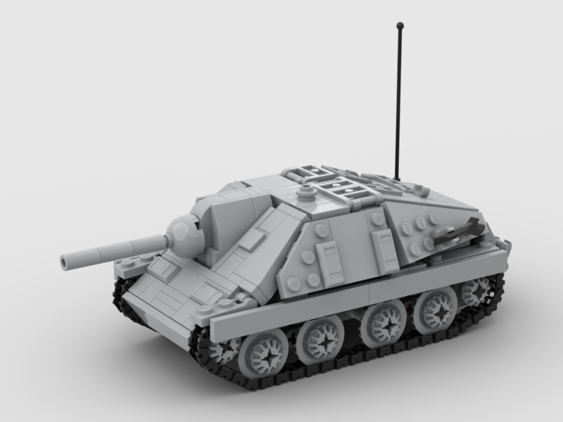 Brick_boss Hetzert Tank
