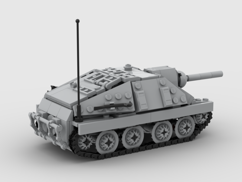 Brick_boss Hetzert Tank