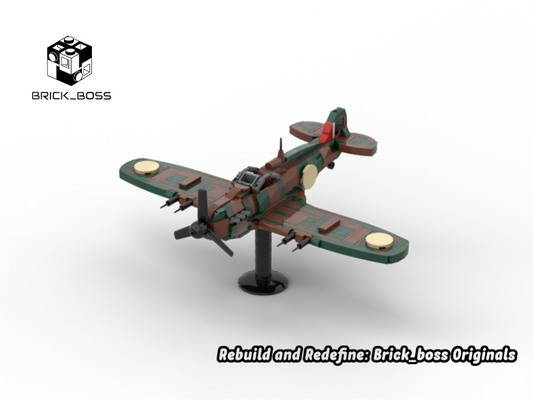 Brick_boss British RAF HAWKER HURRICANE