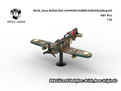 Brick_boss British RAF HAWKER HURRICANE III