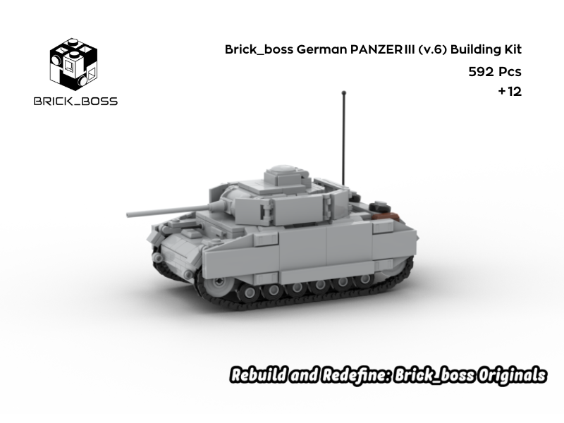 Brick_boss German PANZER III (v.6)