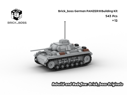 Brick_boss German PANZER III