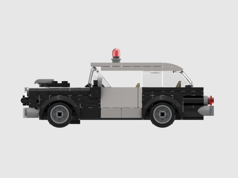 Brick boss Vintage Police Car