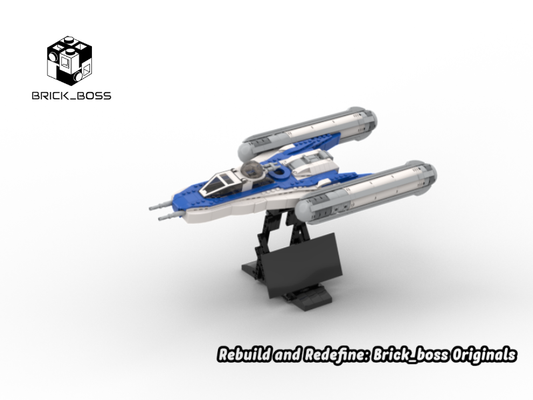 Brick_boss Clone BTL-B Y-WING Bomber (REX)