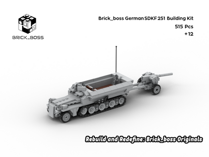 Brick_boss German SDKFZ-251 (playset)