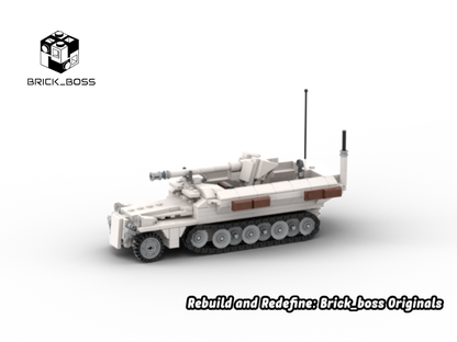 Brick_boss German SDKFZ-251 ARTILLERY 7
