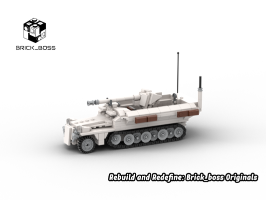 Brick_boss German SDKFZ-251 ARTILLERY 7