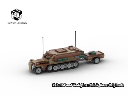 Brick_boss German SDKFZ-251 ARMORED 4