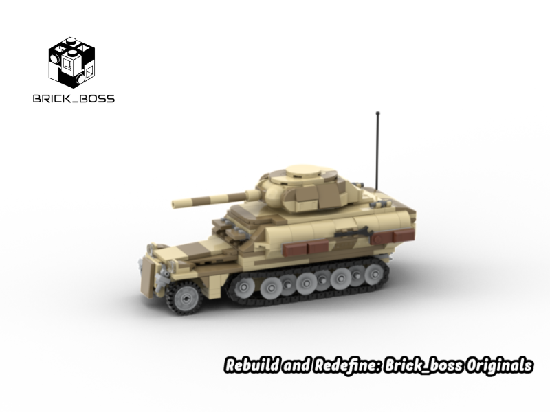 Brick_boss German SDKFZ-251 ARMORED 6