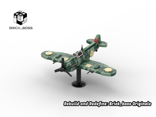 Brick_boss British RAF SUPERMARINE SPITFIRE II