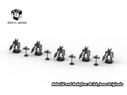 Brick_boss Futuristic VANGUARD DRONE Combat Patrol I